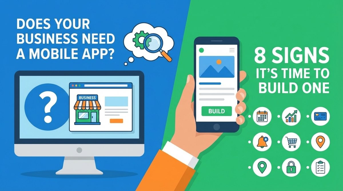 Does your business need a mobile app - 8 signs to build one