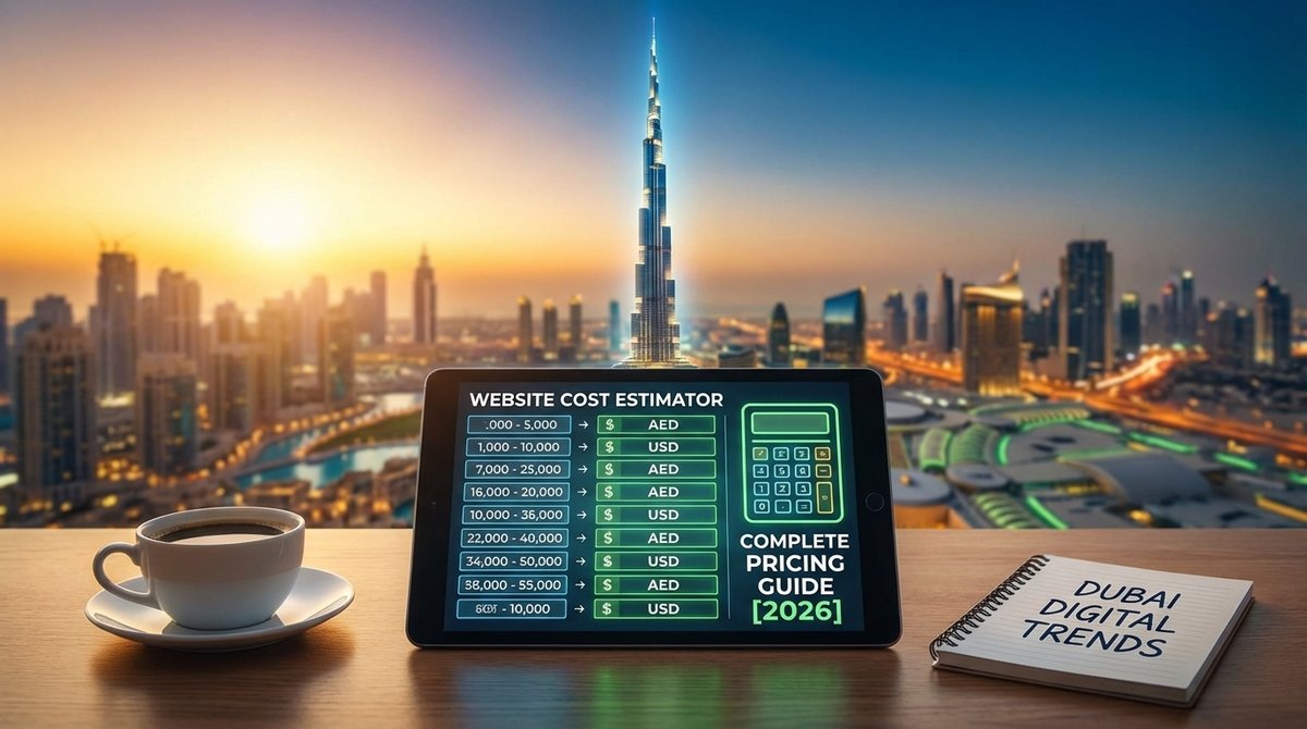 How Much Does a Website Cost in Dubai - Complete 2026 Pricing Guide