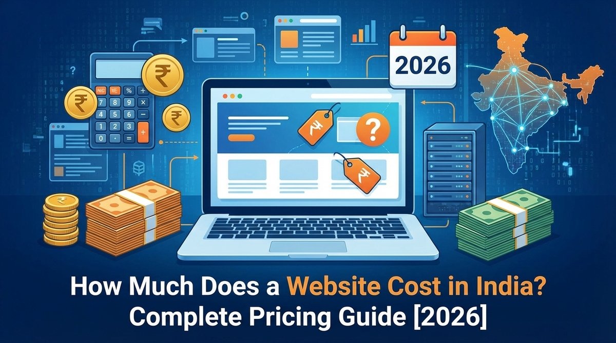 How Much Does a Website Cost in India - Complete 2026 Pricing Guide