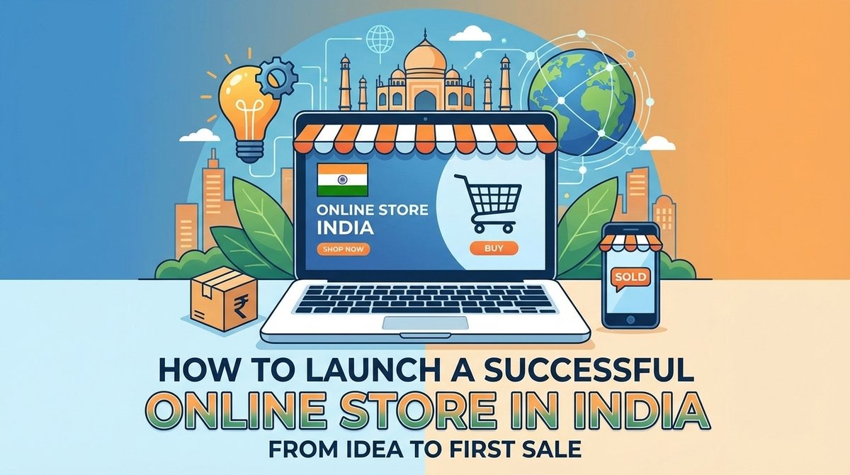 Step-by-step guide to launching an online store in India