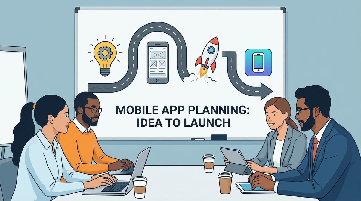 How to plan a mobile app for your business from idea to launch