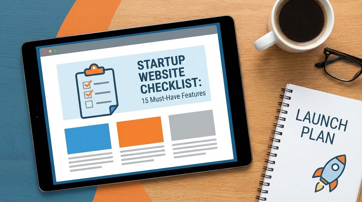 Startup Website Checklist - 15 Must-Have Features Before Launch